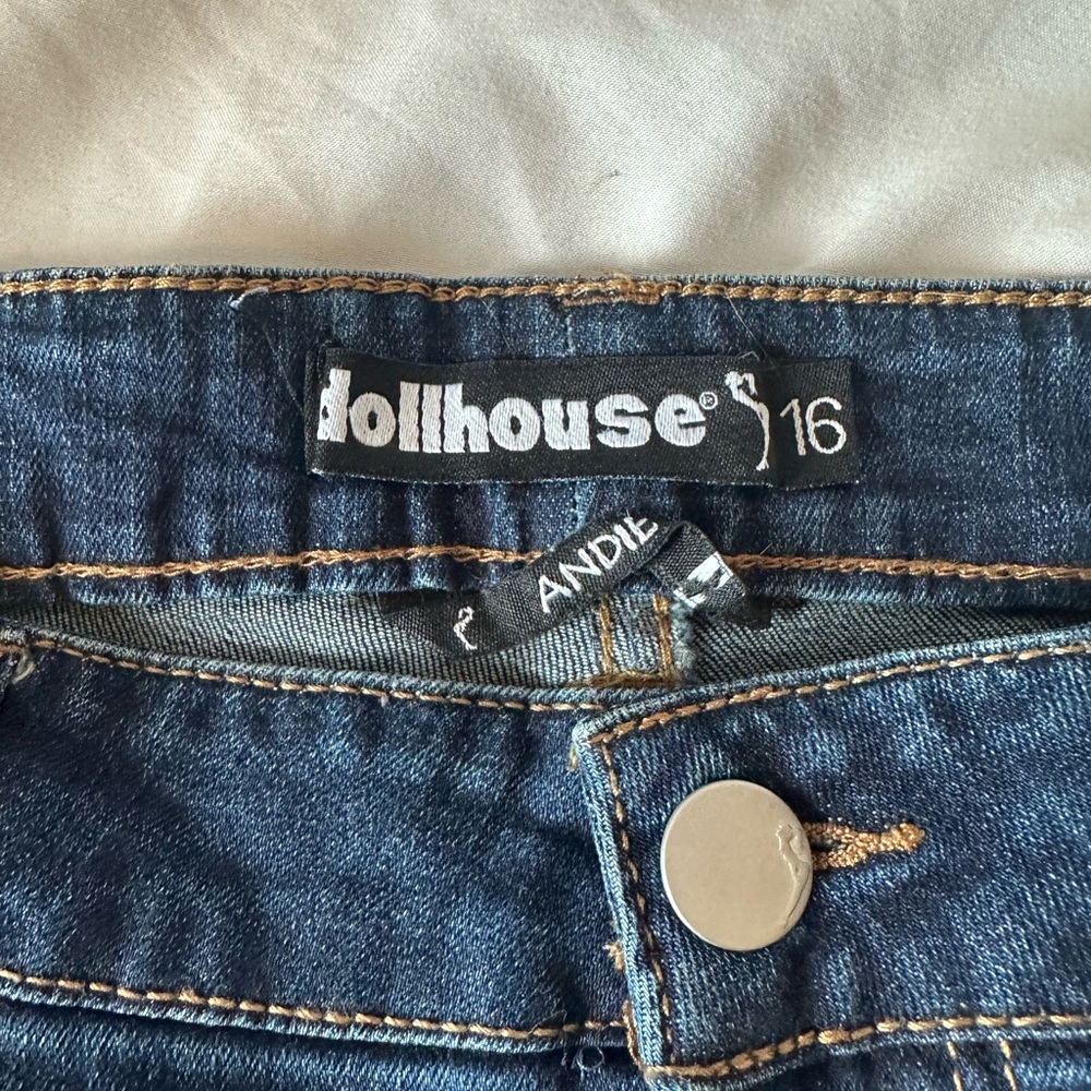Women's Blue Jean Shorts 16W (3) pairs - Picture 6 of 10
